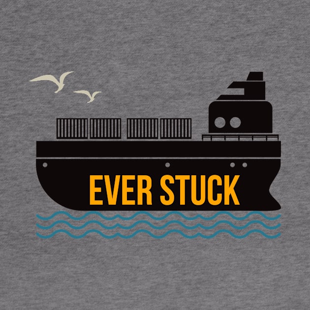 Ever Stuck Funny Shirt by ZoesPrints